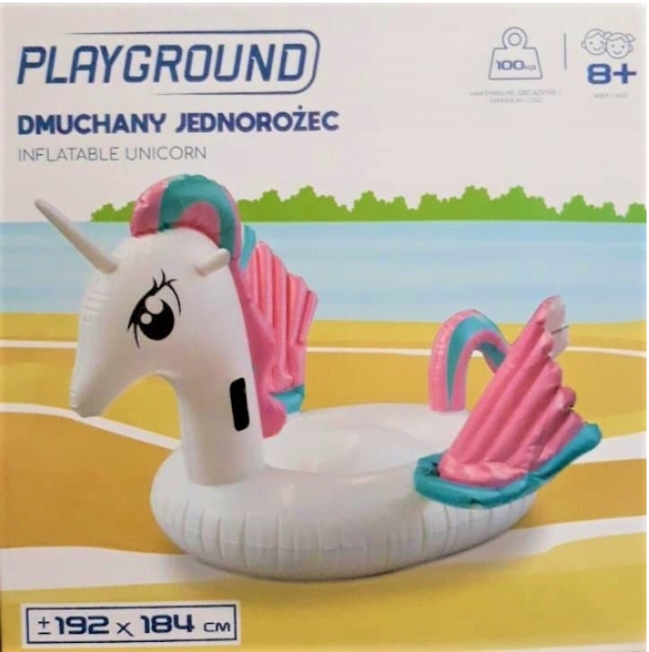 Dmuchany Materac Ponton JEDNOROŻEC - obrazek 2