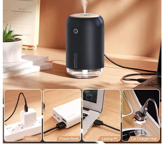 Mini ultradźwiękowy nawilżacz powietrza - obrazek 3