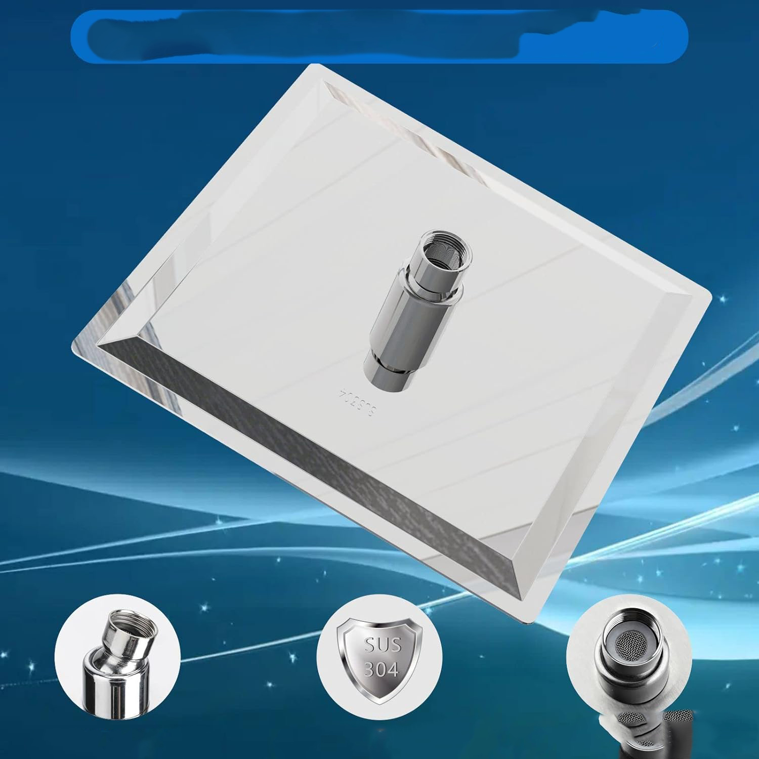 Deszczownica prysznicowa okrągła 24,5 - obrazek 3