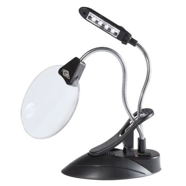 Lampa powiększająca 12,5 cm z diodą LED