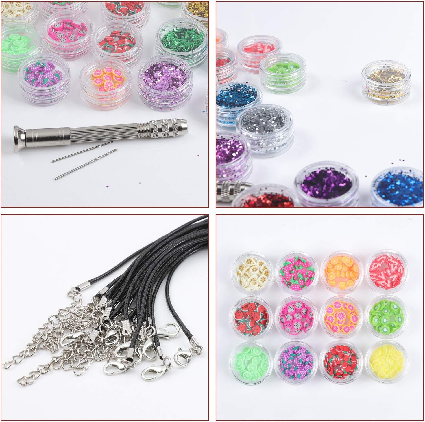 Zestaw form do odlewania żywicy alfabetu naszyjniki bransoletki - obrazek 4