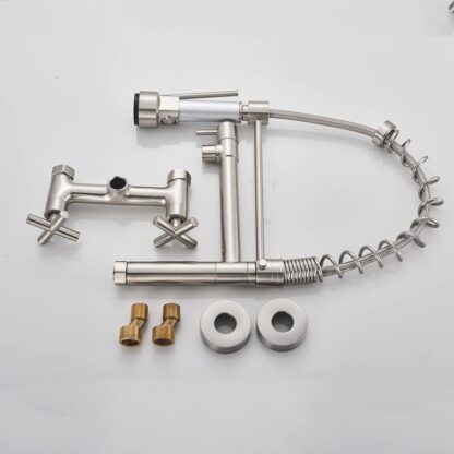 KRAN BATERIA KUCHENNA SREBRNY MAT - obrazek 5