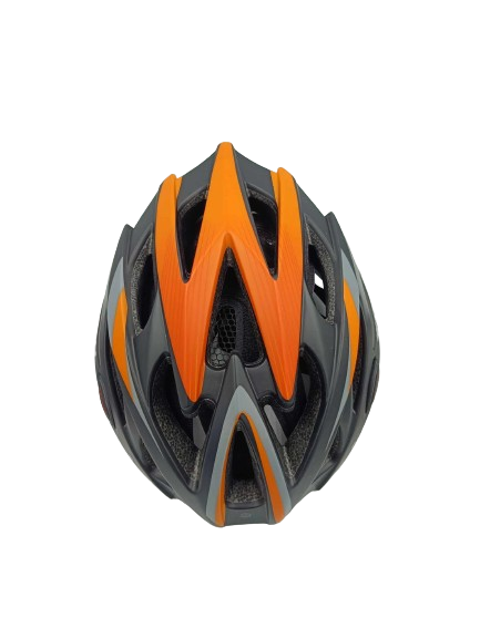 KASK ROWEROWY POMARAŃCZOWY - obrazek 2