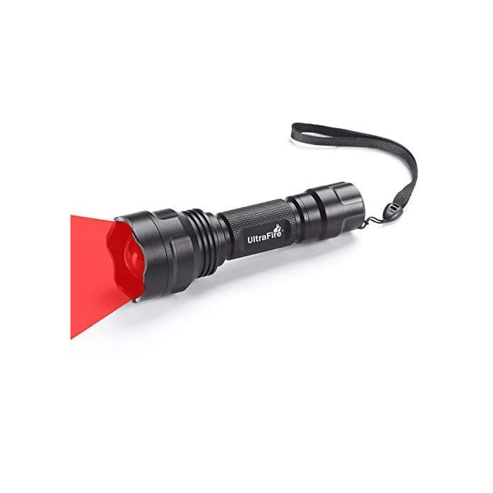 ULTRAFIRE UF-1505R Latarka z czerwonym światłem