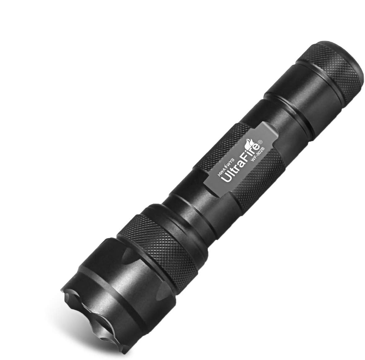 ULTRAFIRE WF-502B Latarka z białym światłem