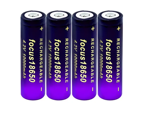 Akumulator FocusPower Li-ion 4,2V 10000mAh 18650 4sztuki