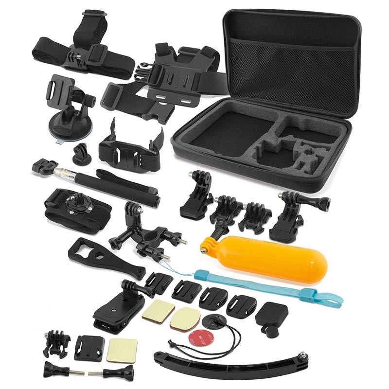 Ksix Ultimate Zestaw Akcesoriów 38-w-1 do GoPro