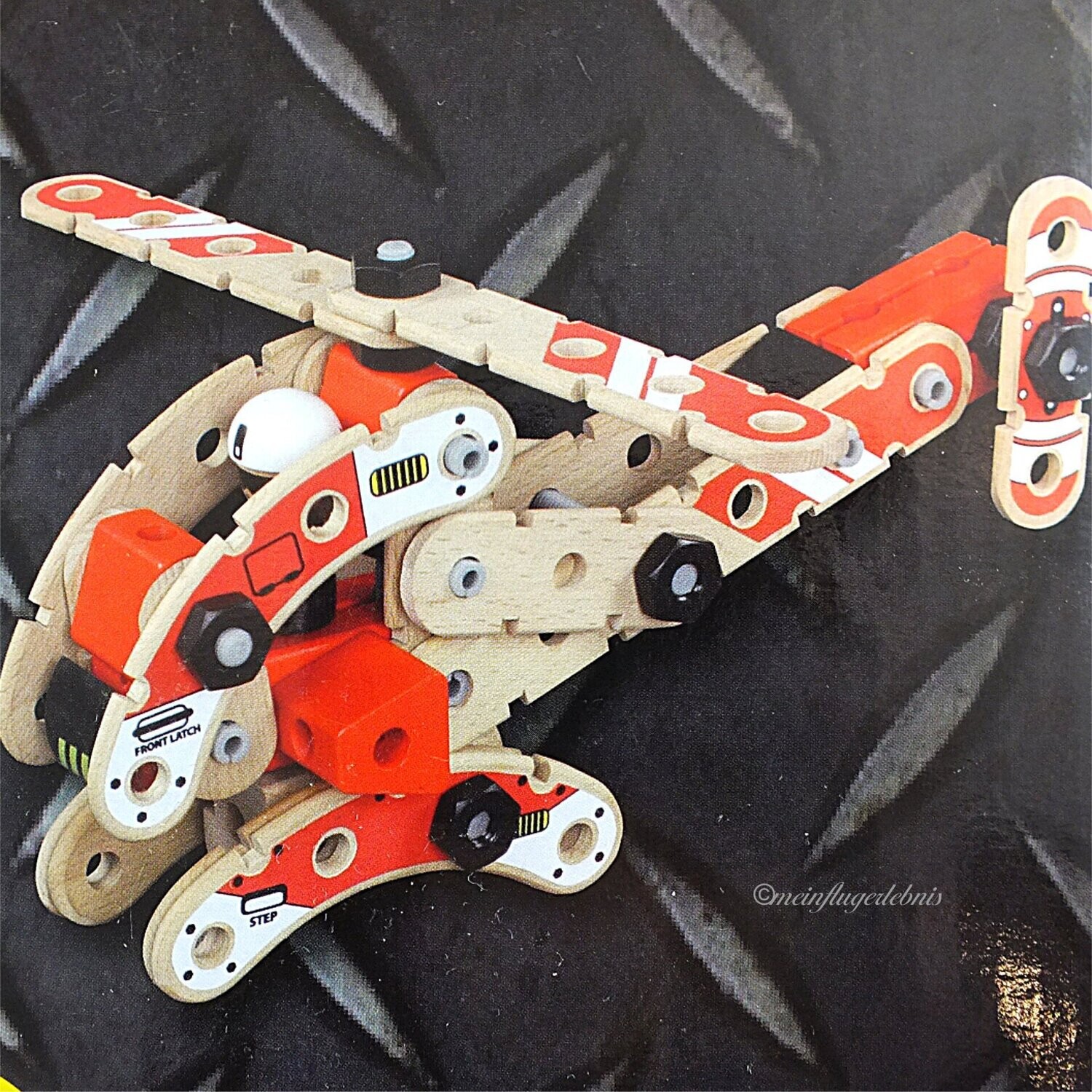 Zestaw do budowy samolotu i helikoptera Small Foot - obrazek 3