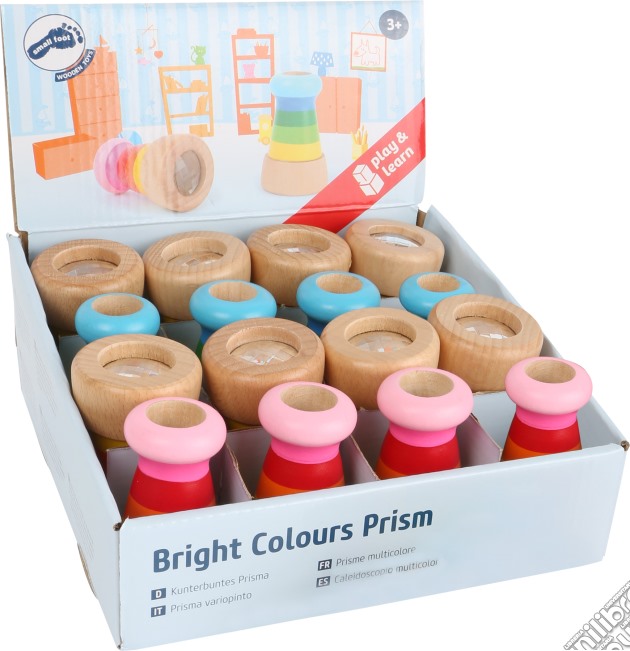 Kolorowy wyświetlacz pryzmowy 16szt. Small Foot