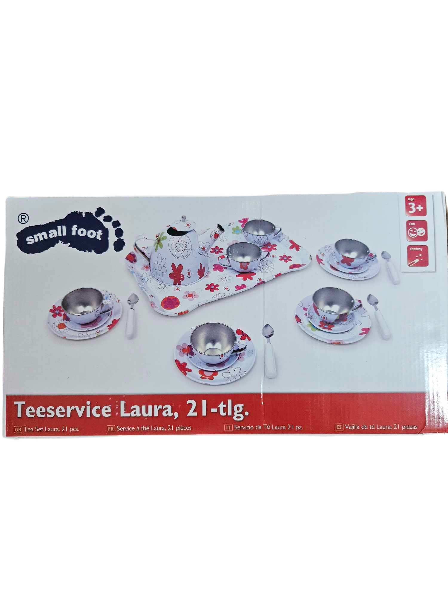 SMALL FOOT 5307 Zestaw do herbaty w kwiaty - obrazek 3