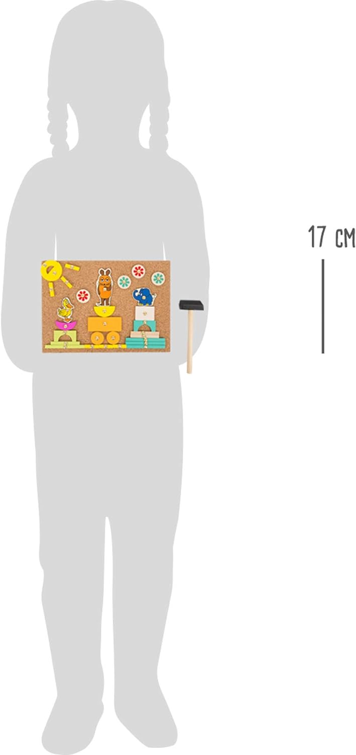 Small Foot 10817 Wbijanie młotkiem - obrazek 3