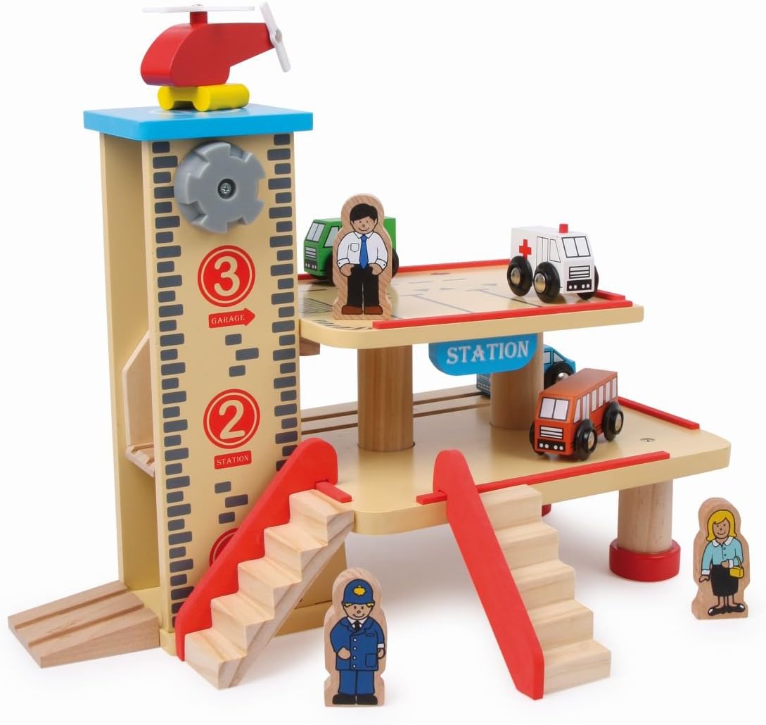 Small Foot 8540 Zestaw Konstrukcyjny Parking