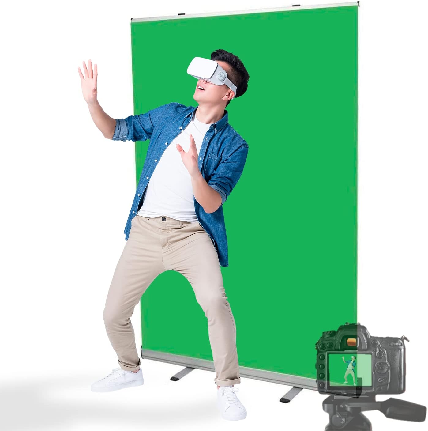 Thelix Składany Green Screen 200x150cm