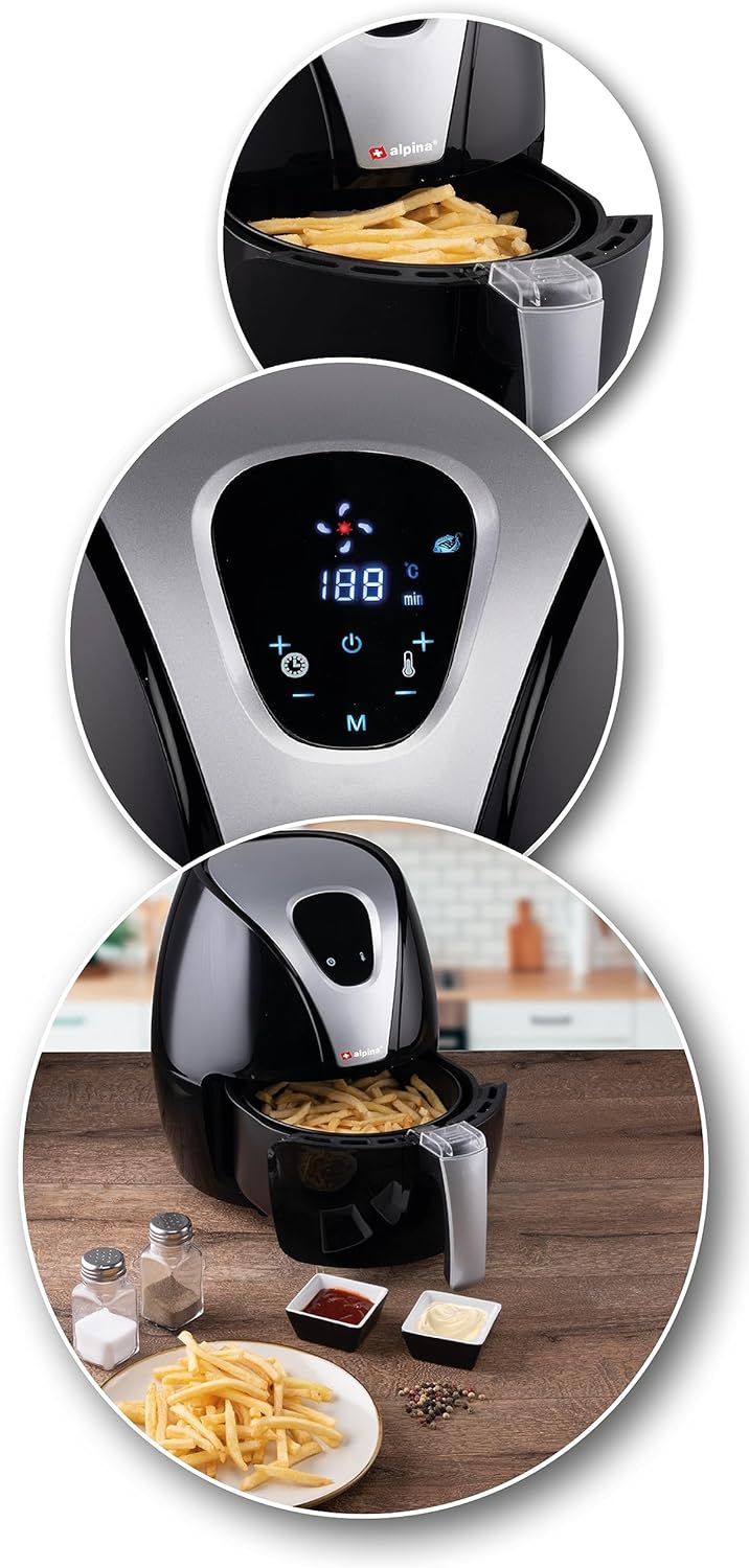 Alpina Frytkownica beztłuszczowa 2,4 L 1500W - obrazek 2