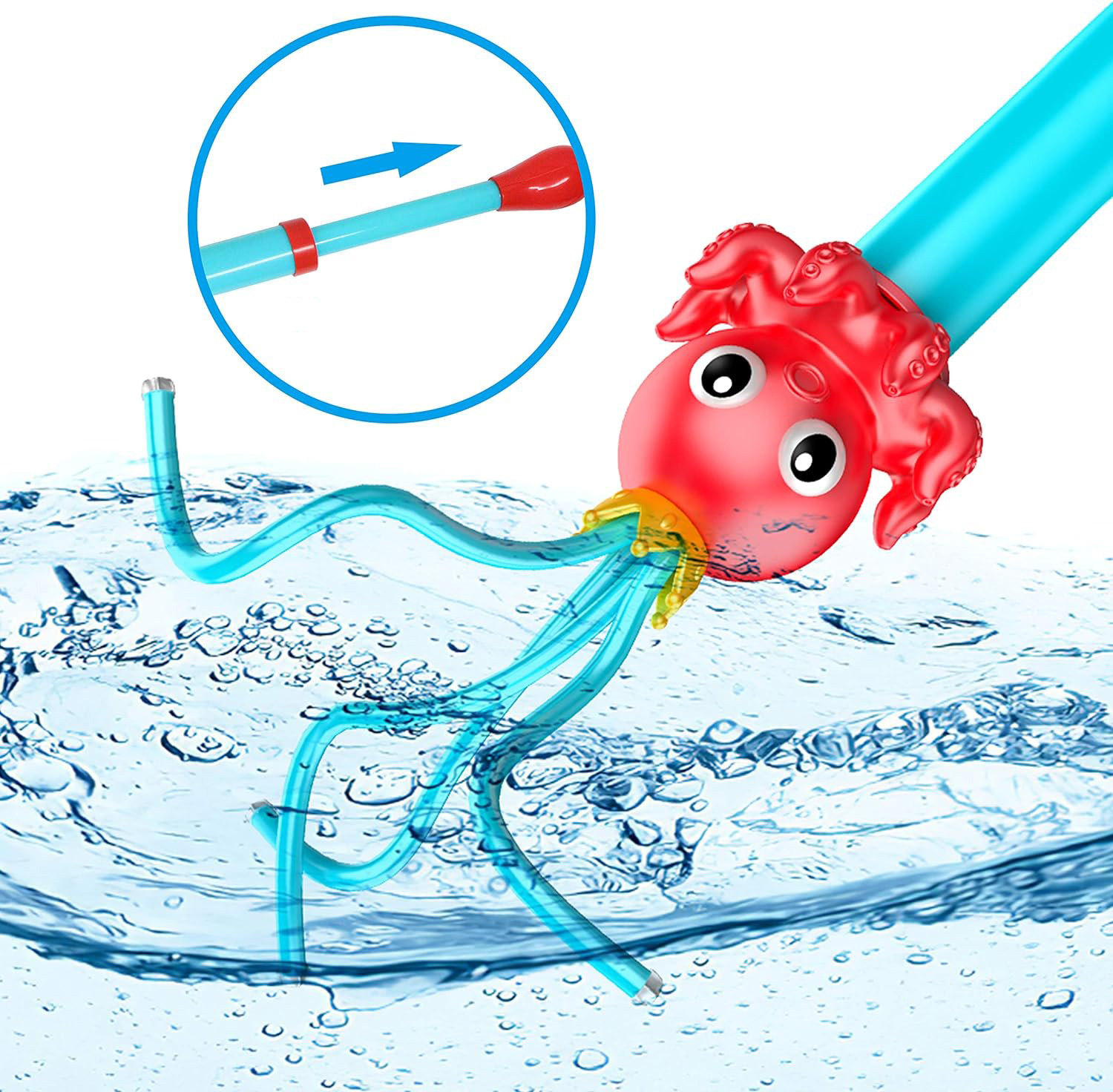 Pompka wodna 3szt. Zwierzątka morskie - obrazek 2