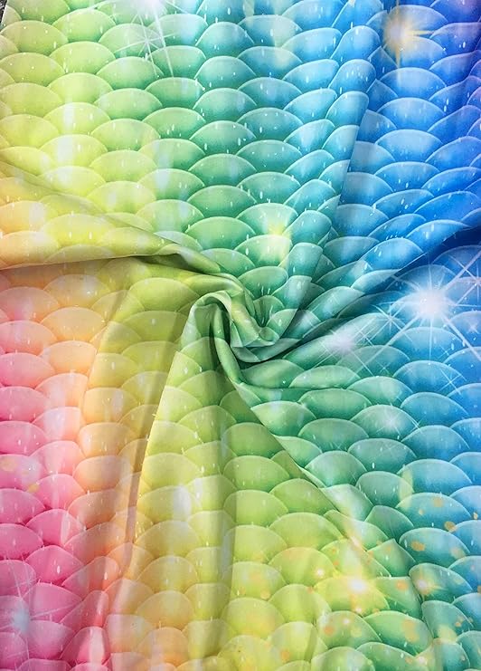 Dziewczęcy strój kąpielowy syrenka - obrazek 4