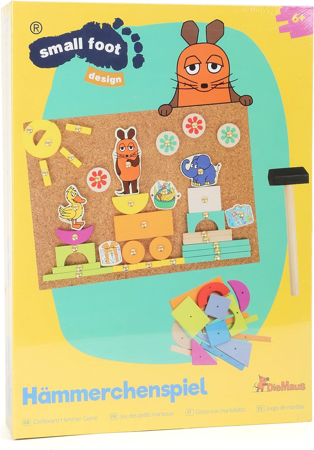 Small Foot 10817 Wbijanie młotkiem