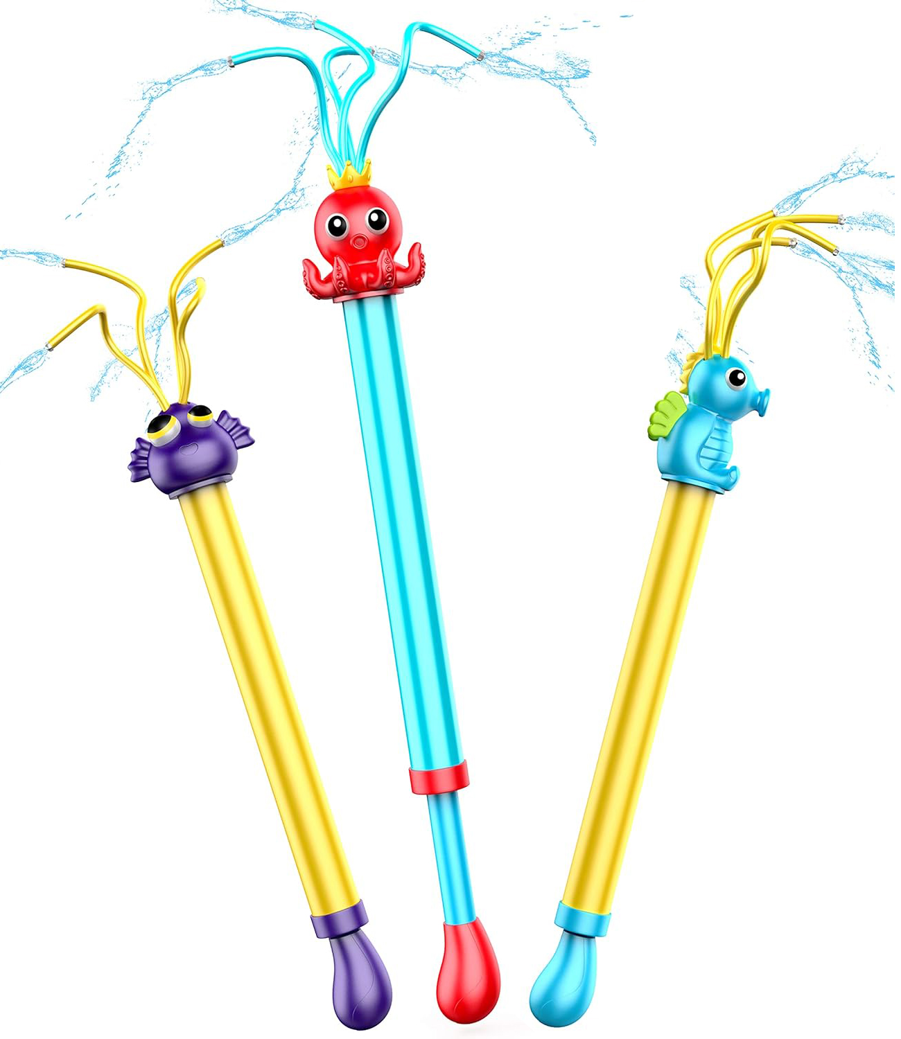 Pompka wodna 3szt. Zwierzątka morskie