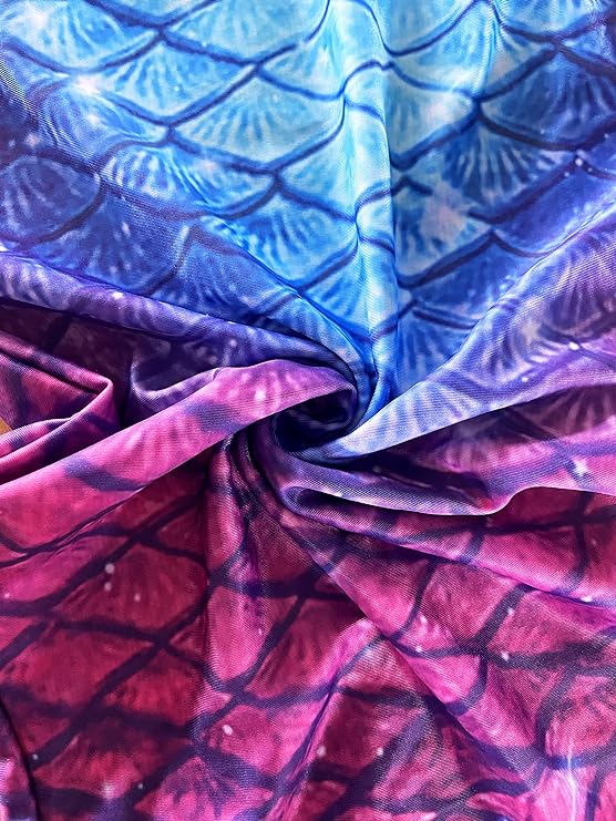 Dziewczęcy strój kąpielowy syrenka - obrazek 5