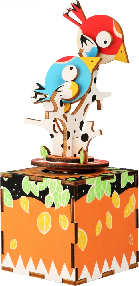 Zestaw 3D pozytywka z ptakami Small Foot