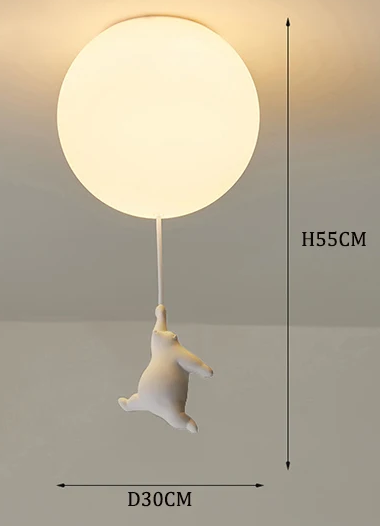 Zestaw Lamp Sufitowych Balony i Misie - obrazek 4