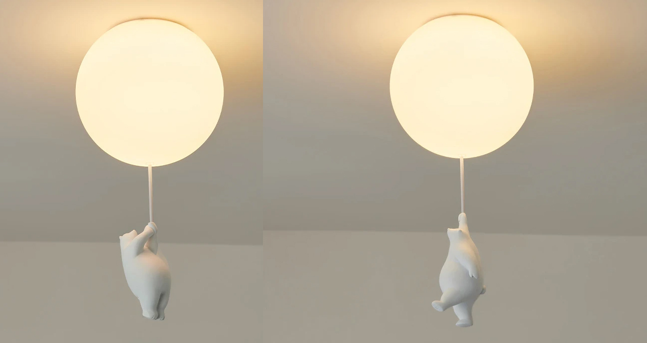 Zestaw Lamp Sufitowych Balony i Misie - obrazek 6