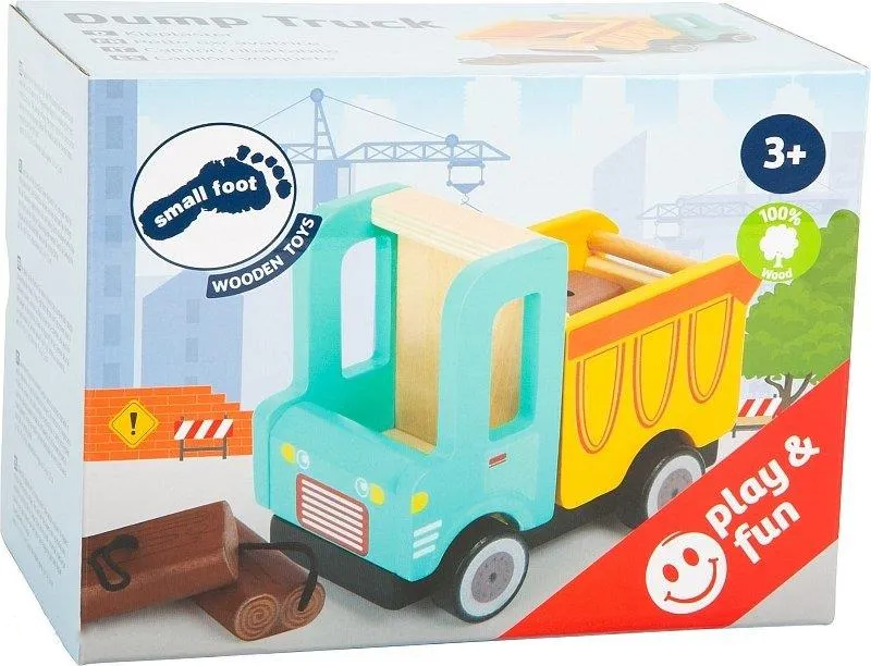 Small Foot 12009 Drewniana wywrotka - obrazek 5