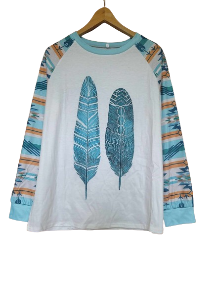 Damska koszulka z długim rękawem - obrazek 2