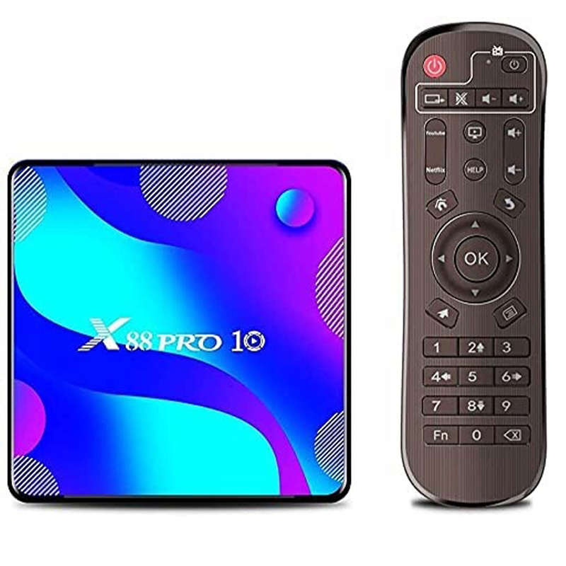 TV BOX Android TV X88 PRO10 4K 4/128 GB