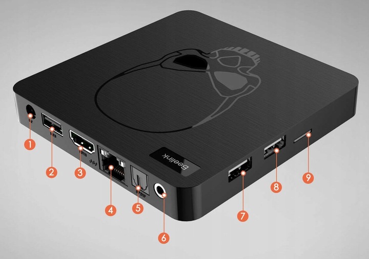 Odtwarzacz multimedialny BEELINK GT-KING 4/64GB - obrazek 2