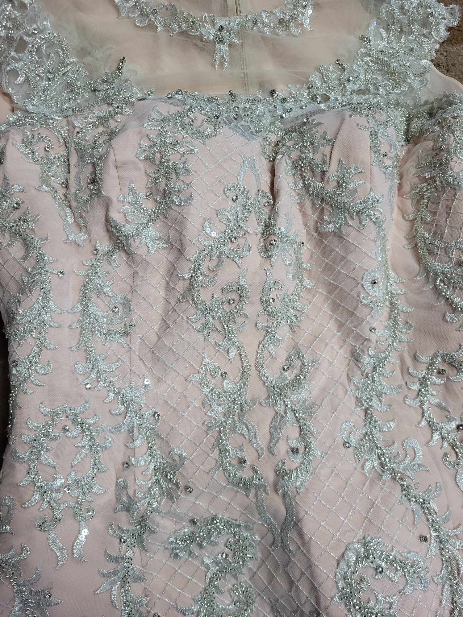 Damska elegancka sukienka maxi rozmiar L/XL - obrazek 4