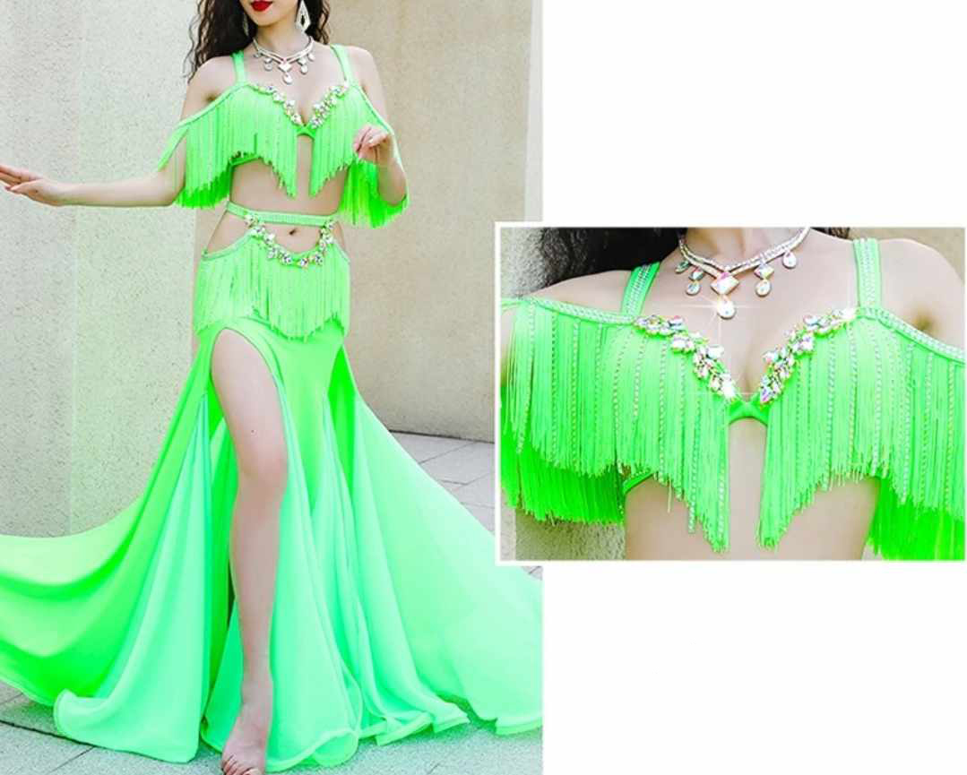 Dwuczęściowy strój do tańca brzucha - obrazek 4