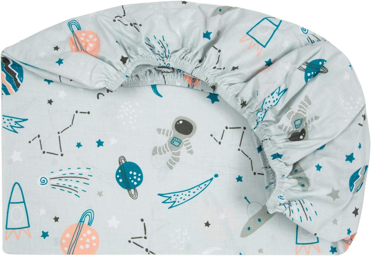 Zestaw prześcieradeł dla dzieci 140 x 70 bawełna - obrazek 6