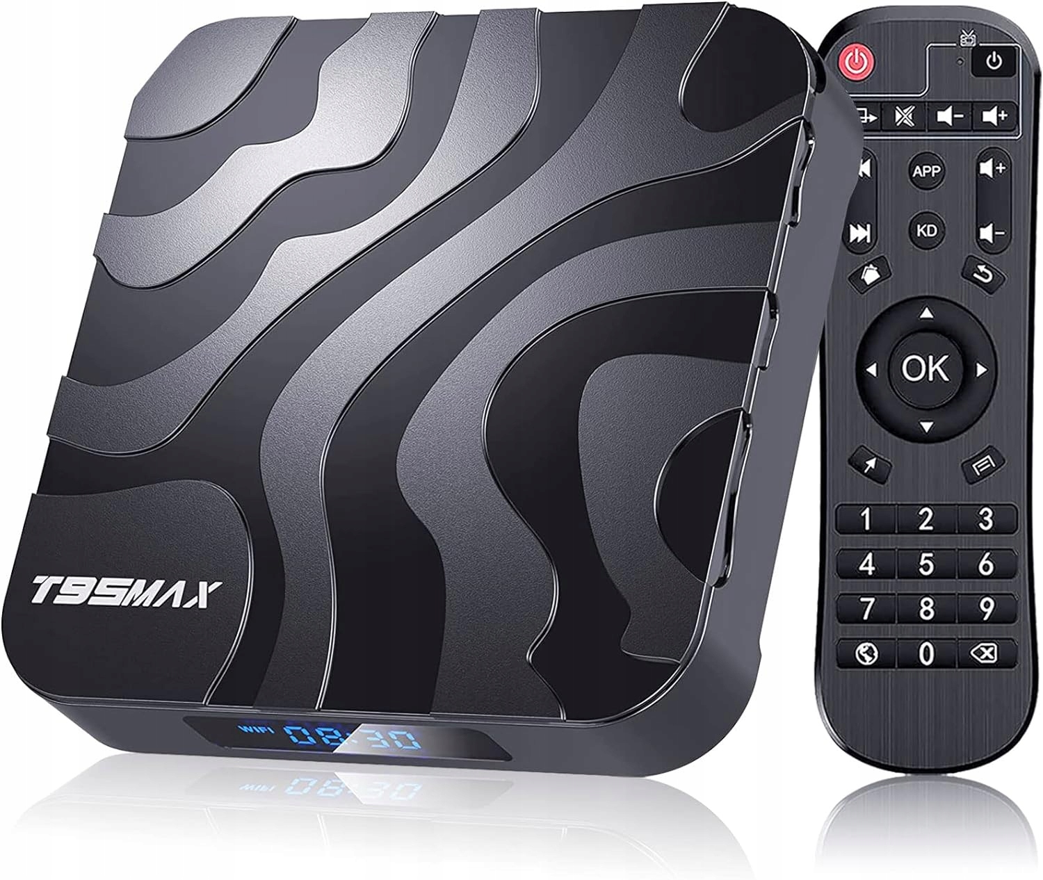 TV BOX T95MAX 1/8GB Android TV - obrazek 2