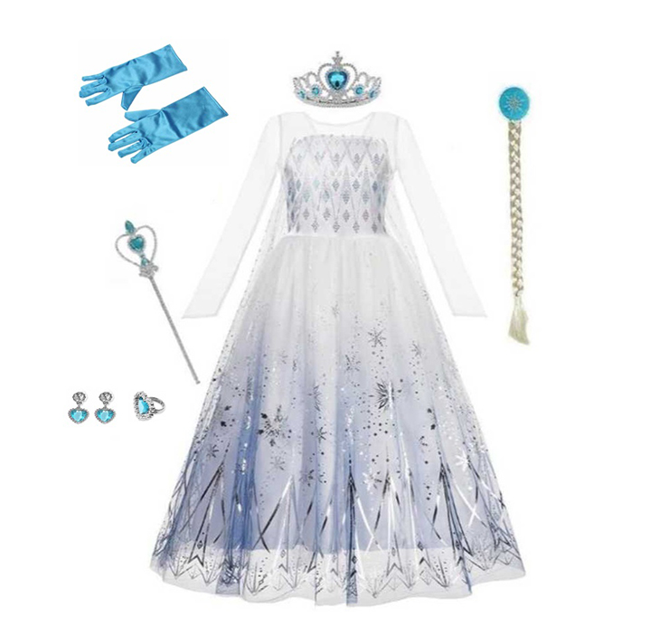 STRÓJ PRZEBRANIE SUKIENKA ELZA