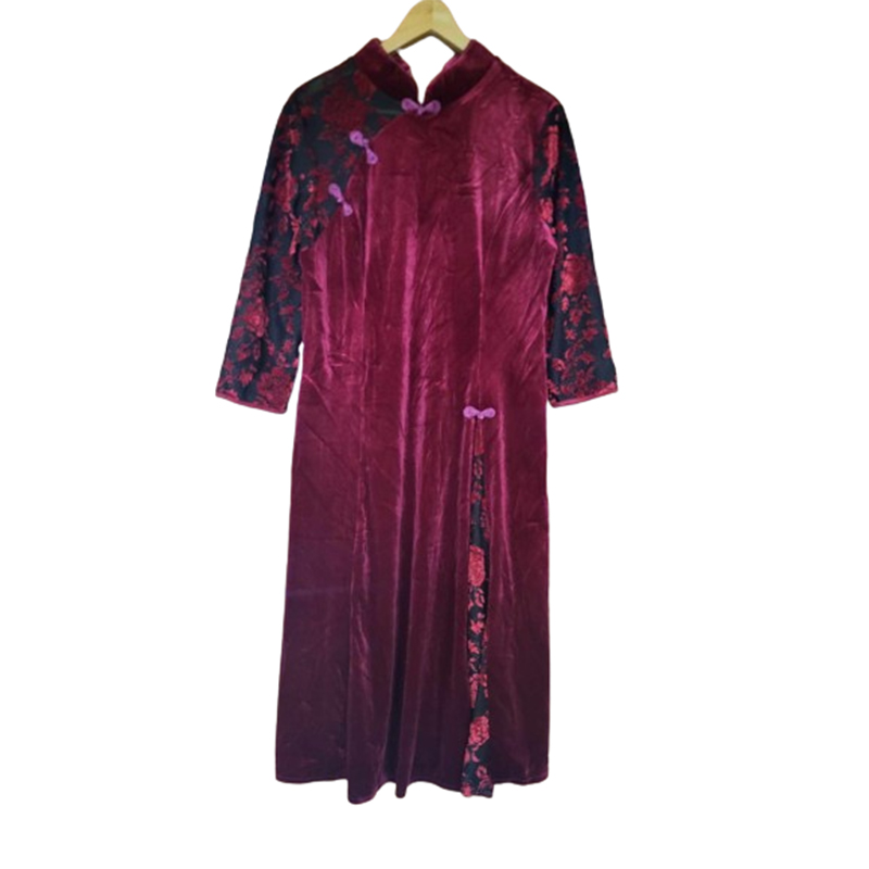 Damska sukienka w chińskim stylu rozmiar XL