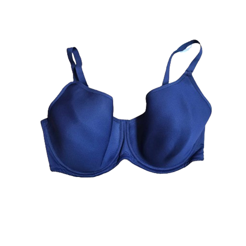 Damski gładki biustonosz granatowy 85G