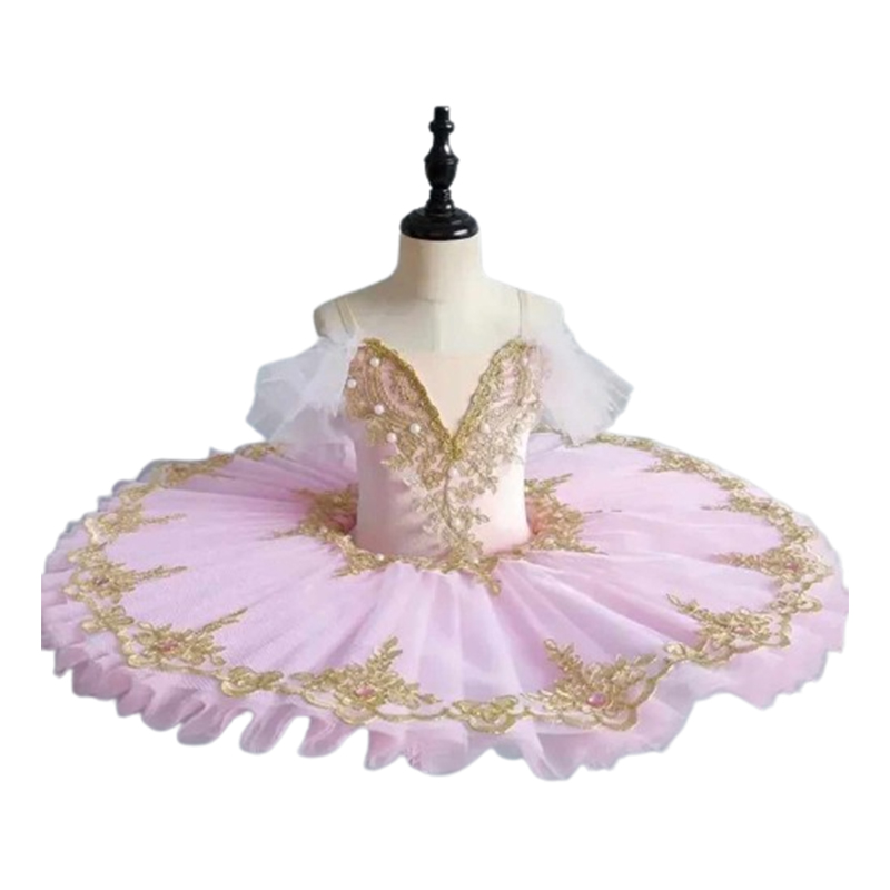 Dziewczęca body/sukienka baletowa strój balet 128