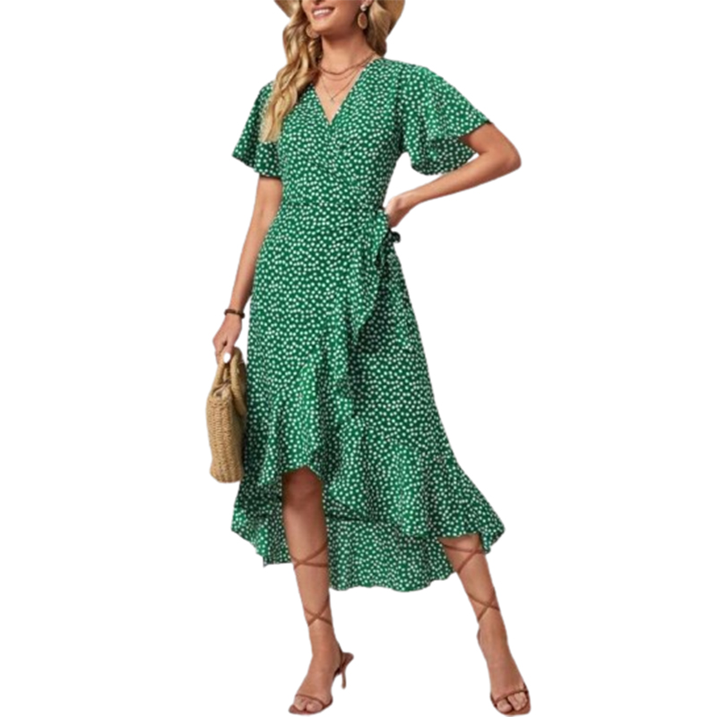 Damska letnia sukienka midi rozmiar L