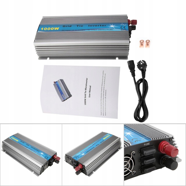 Przetwornica solarna inwerter MPPT GTI-1000W - obrazek 5