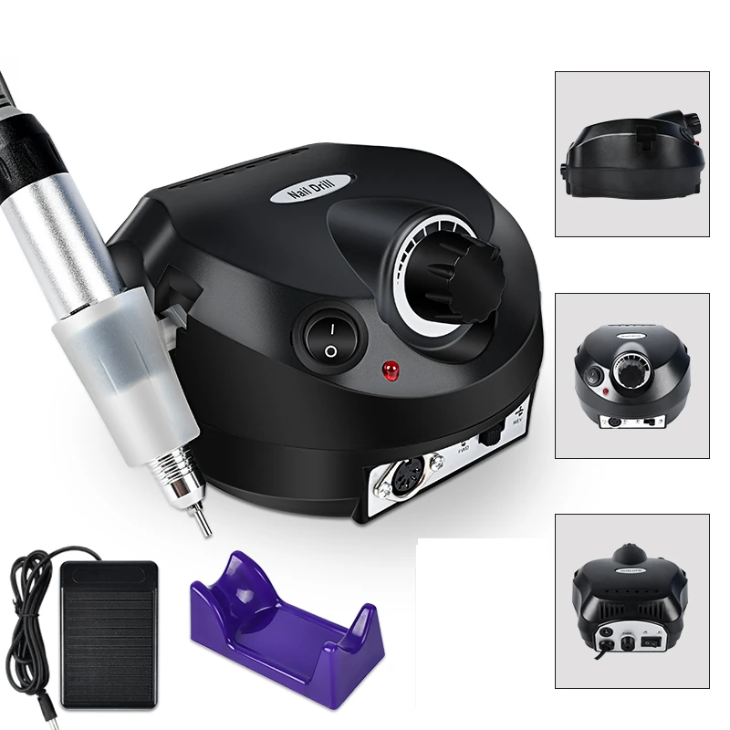 Frezarka do paznokci manicure pedicure 65W Hauwi - obrazek 3