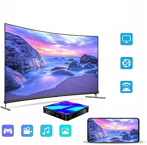 TV BOX Android TV X88 PRO10 4K 4/128 GB - obrazek 3