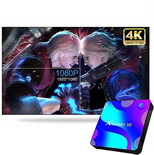 TV BOX Android TV X88 PRO10 4K 4/128 GB - obrazek 4