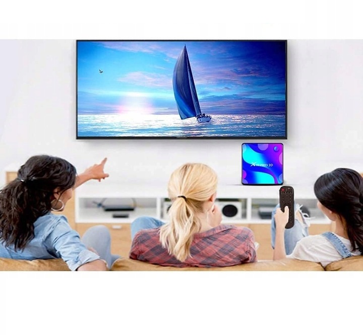 TV BOX Android TV X88 PRO10 4K 4/128 GB - obrazek 5
