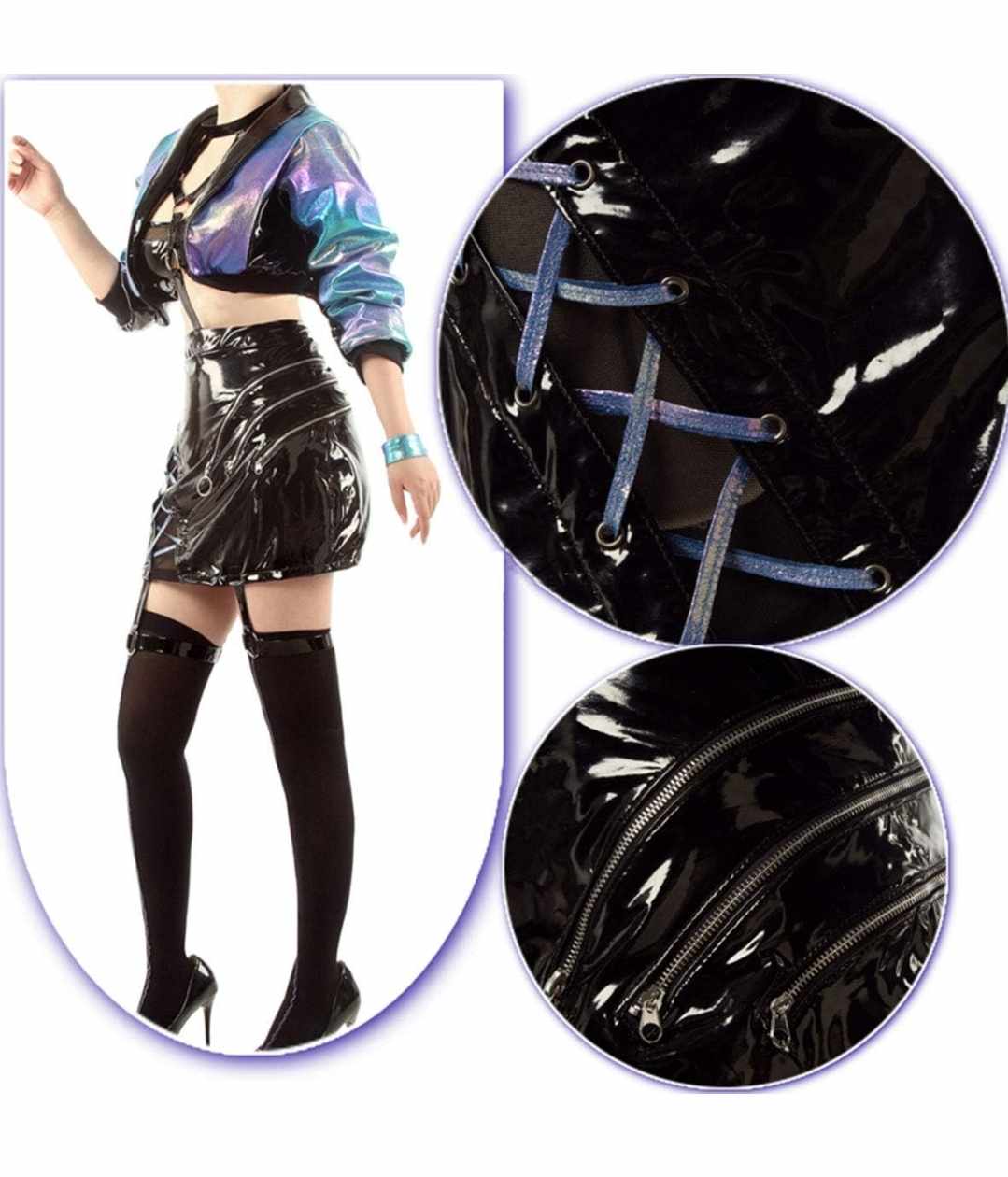 Kostium Xin Hai Yuan Game LOL KDA kostium Cosplay - obrazek 5