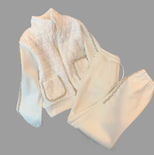 Damski dwuczęściowy komplet dresowy rozmiar L - obrazek 4