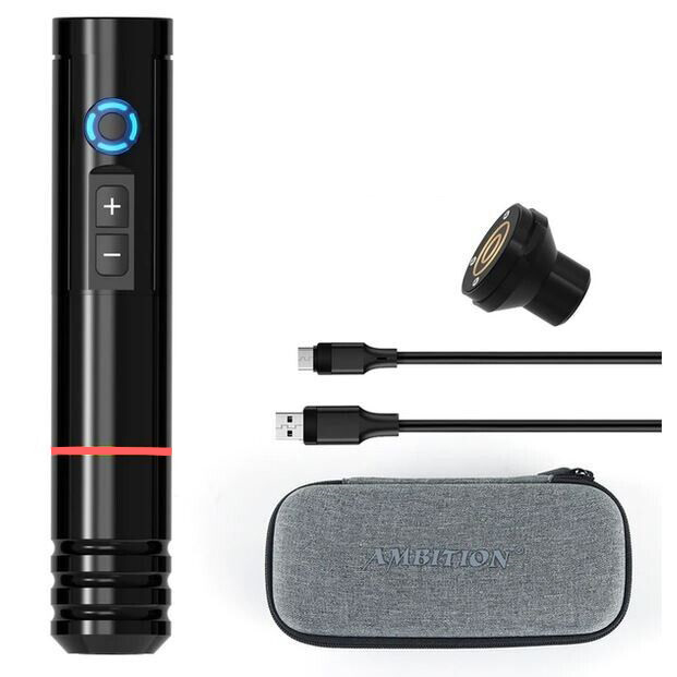 Bezprzewodowa maszynka pen AMBITION 2x Aku+ Etui - obrazek 5