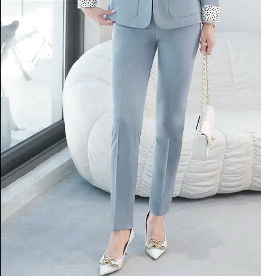 Damski garnitur elegancki komplet dwuczęściowy - obrazek 3