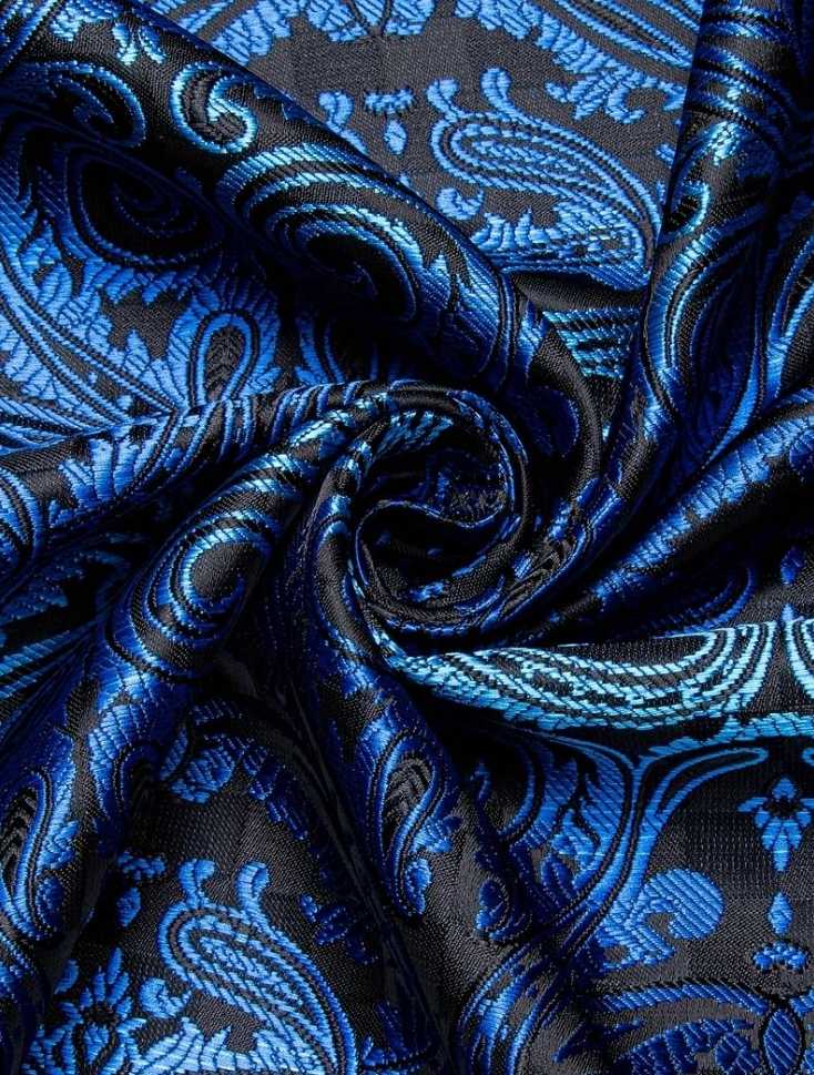 Męska elegancka koszula wzorzysta rozmiar 3XL - obrazek 4