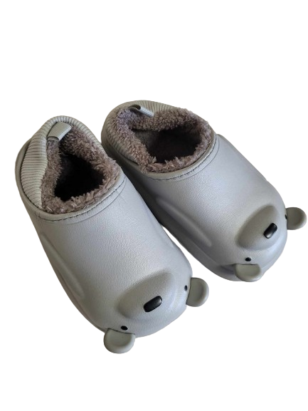 Dziecięce ocieplane kapcie gumowe - obrazek 2
